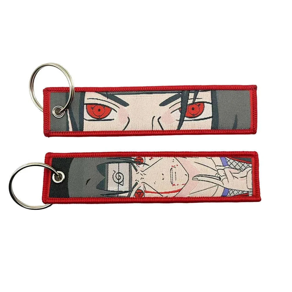  Naruto Shippuden Keychains Double Sided Artwork Vibrant 