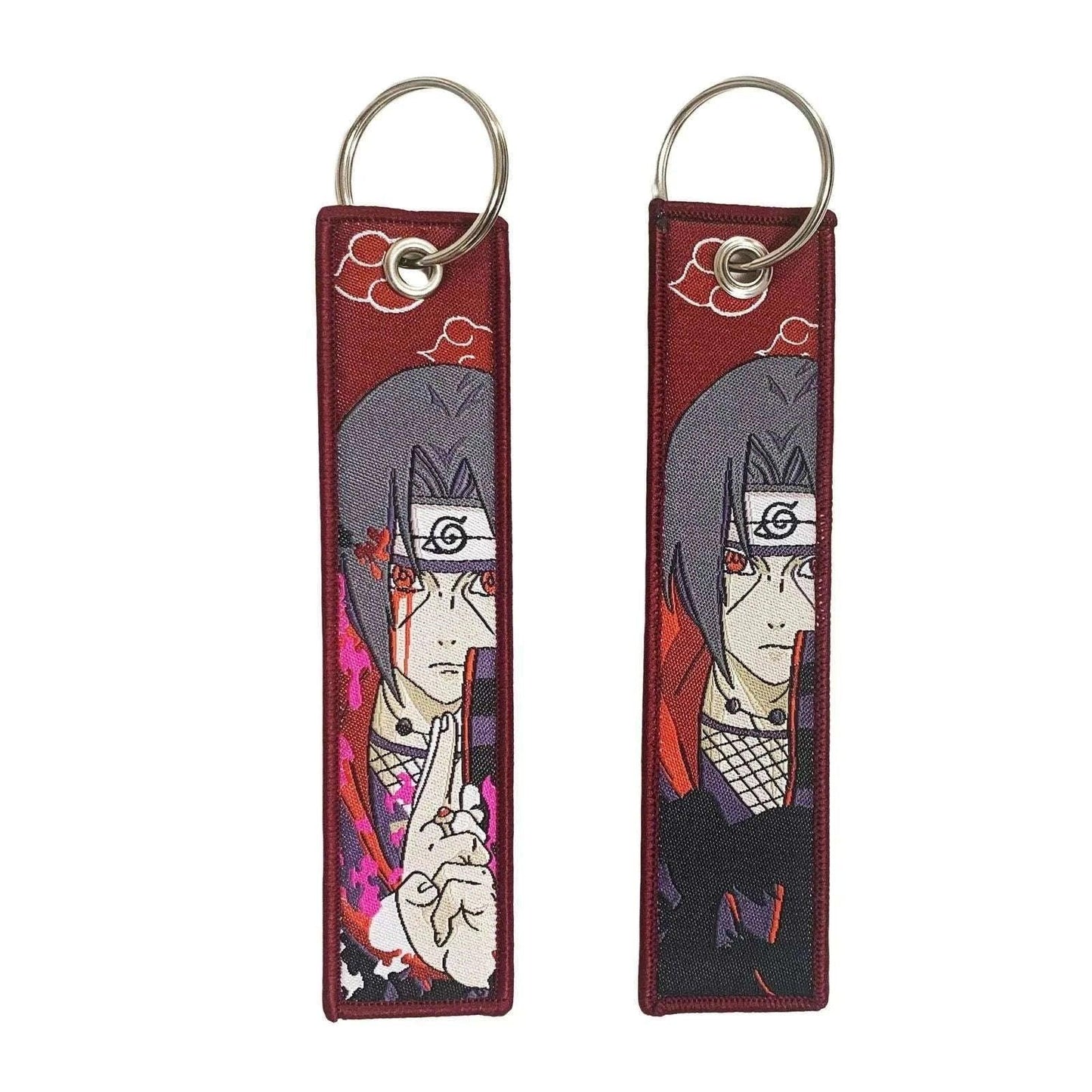 Naruto Shippuden Keychains Double Sided Artwork Vibrant