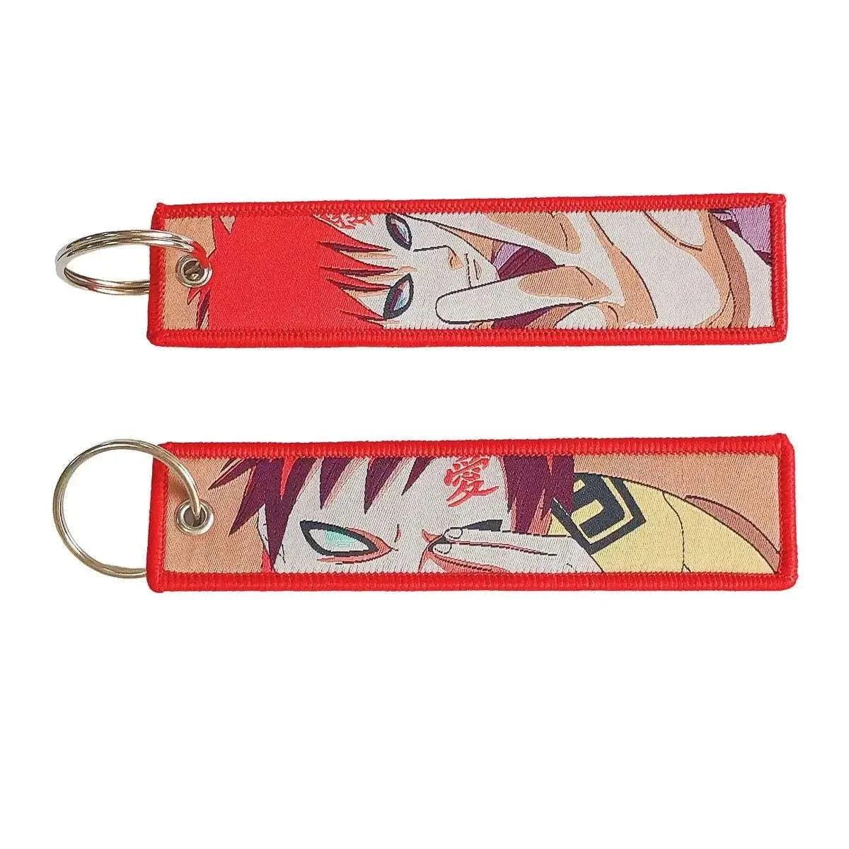 Naruto Shippuden Keychains Double Sided Artwork Vibrant