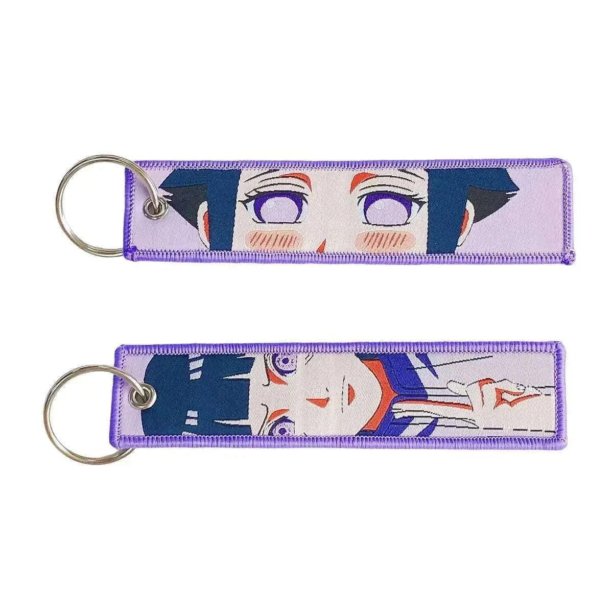 Naruto Shippuden Keychains Double Sided Artwork Vibrant