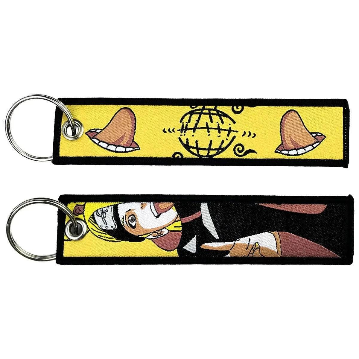 Naruto Shippuden Keychains Double Sided Artwork Vibrant