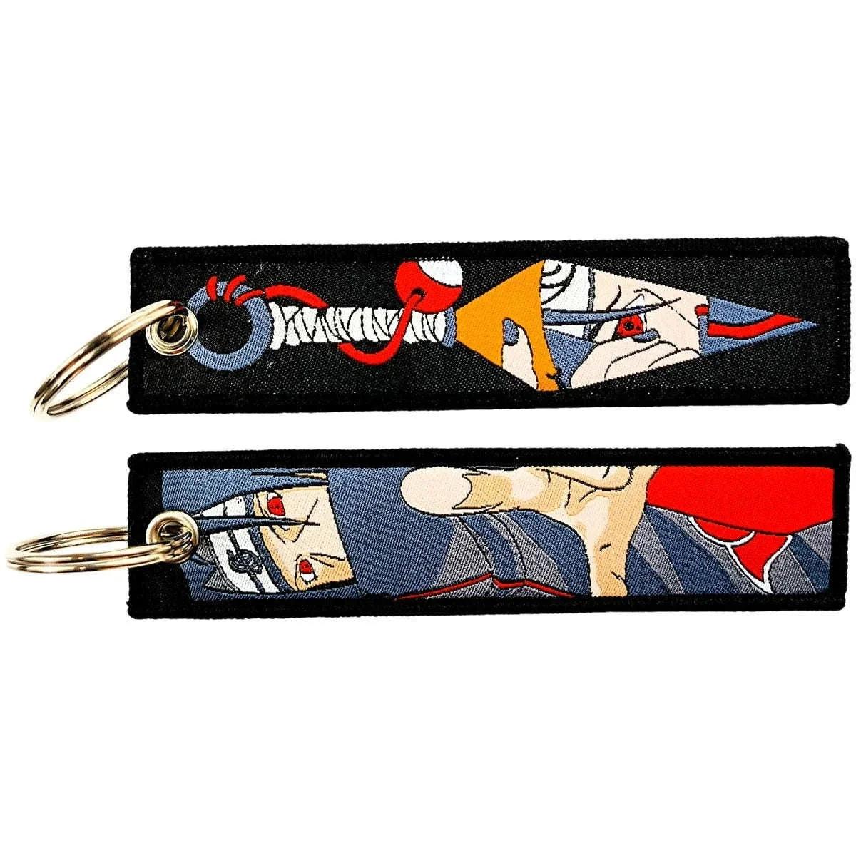 Naruto Shippuden Keychains Double Sided Artwork Vibrant