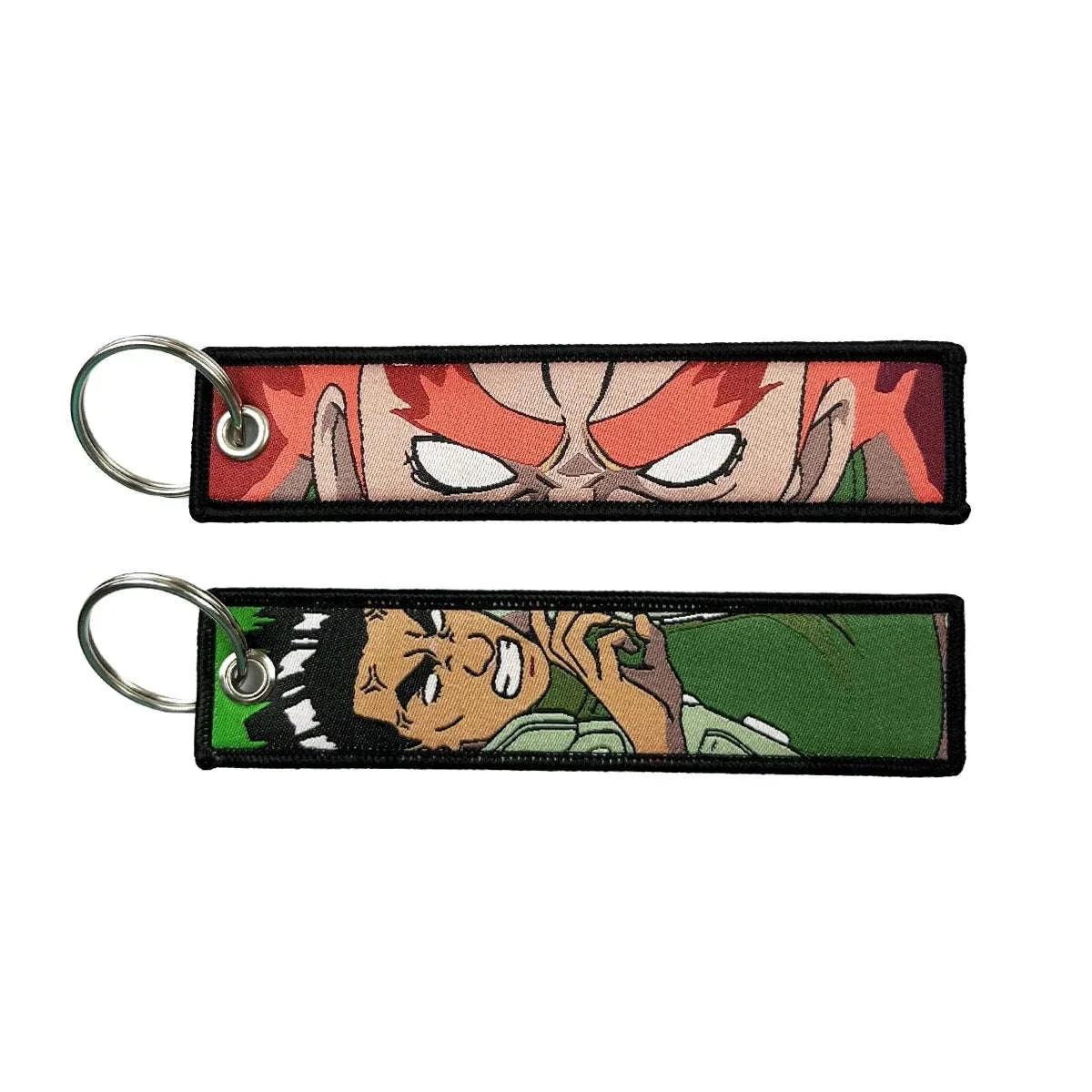 Naruto Shippuden Keychains Double Sided Artwork Vibrant