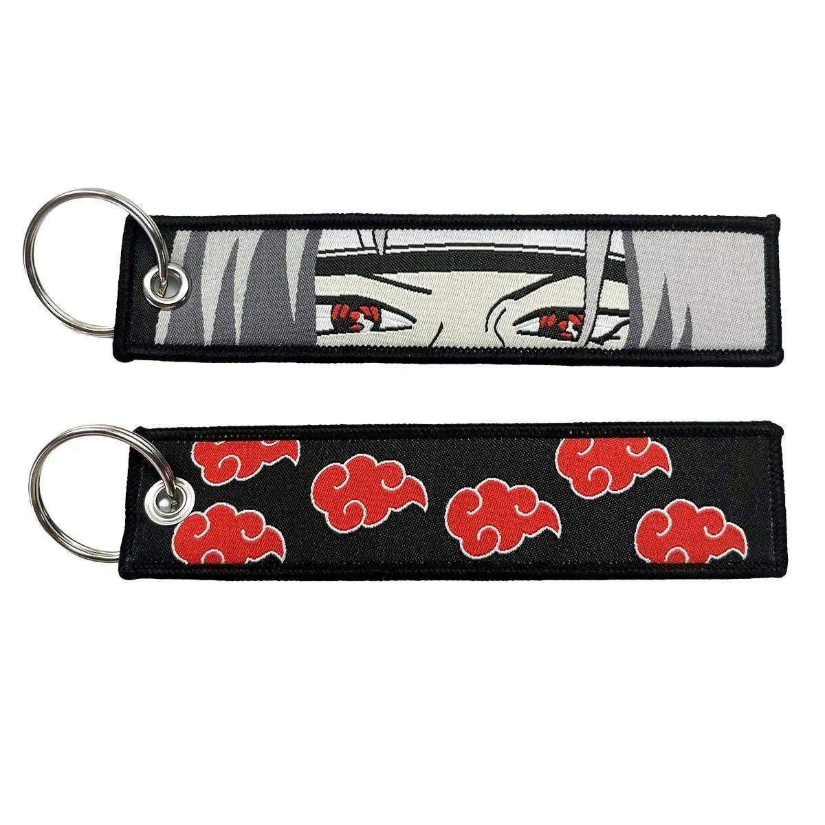 Naruto Shippuden Keychains Double Sided Artwork Vibrant