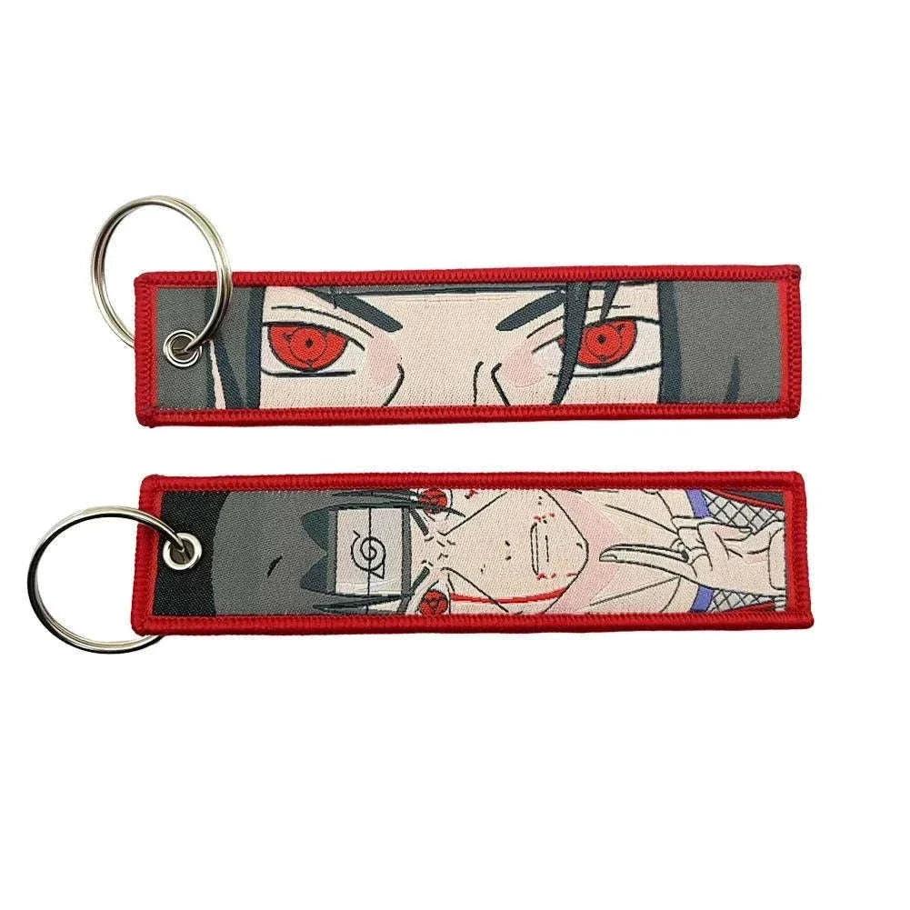Naruto Shippuden Keychains Double Sided Artwork Vibrant