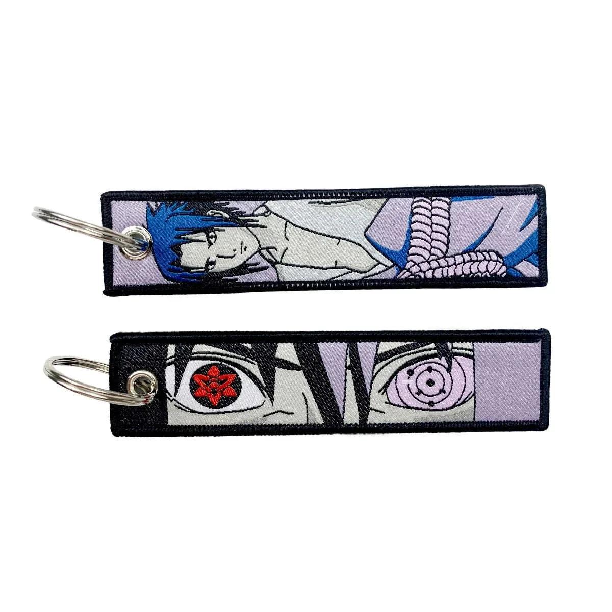 Naruto Shippuden Keychains Double Sided Artwork Vibrant