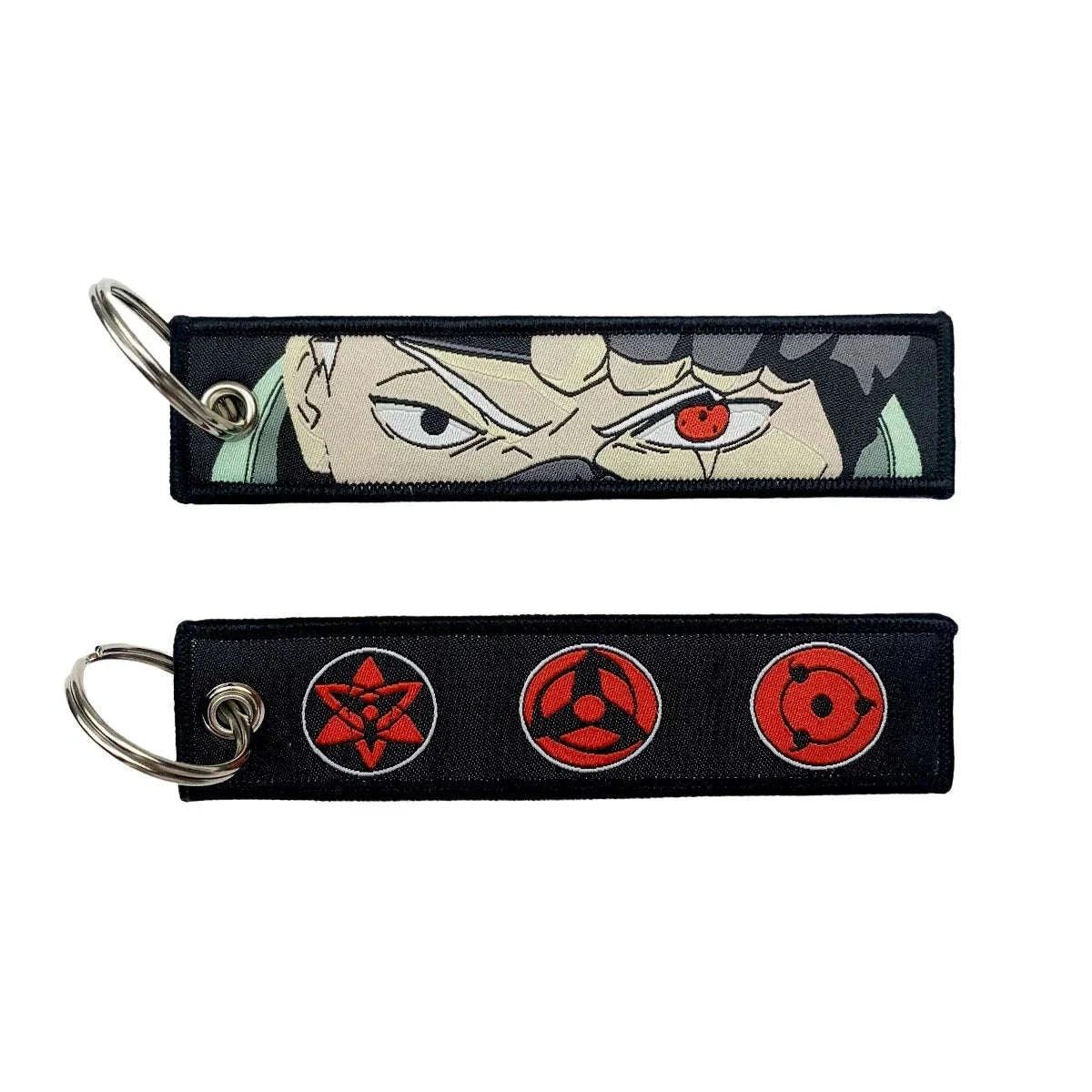 Naruto Shippuden Keychains Double Sided Artwork Vibrant