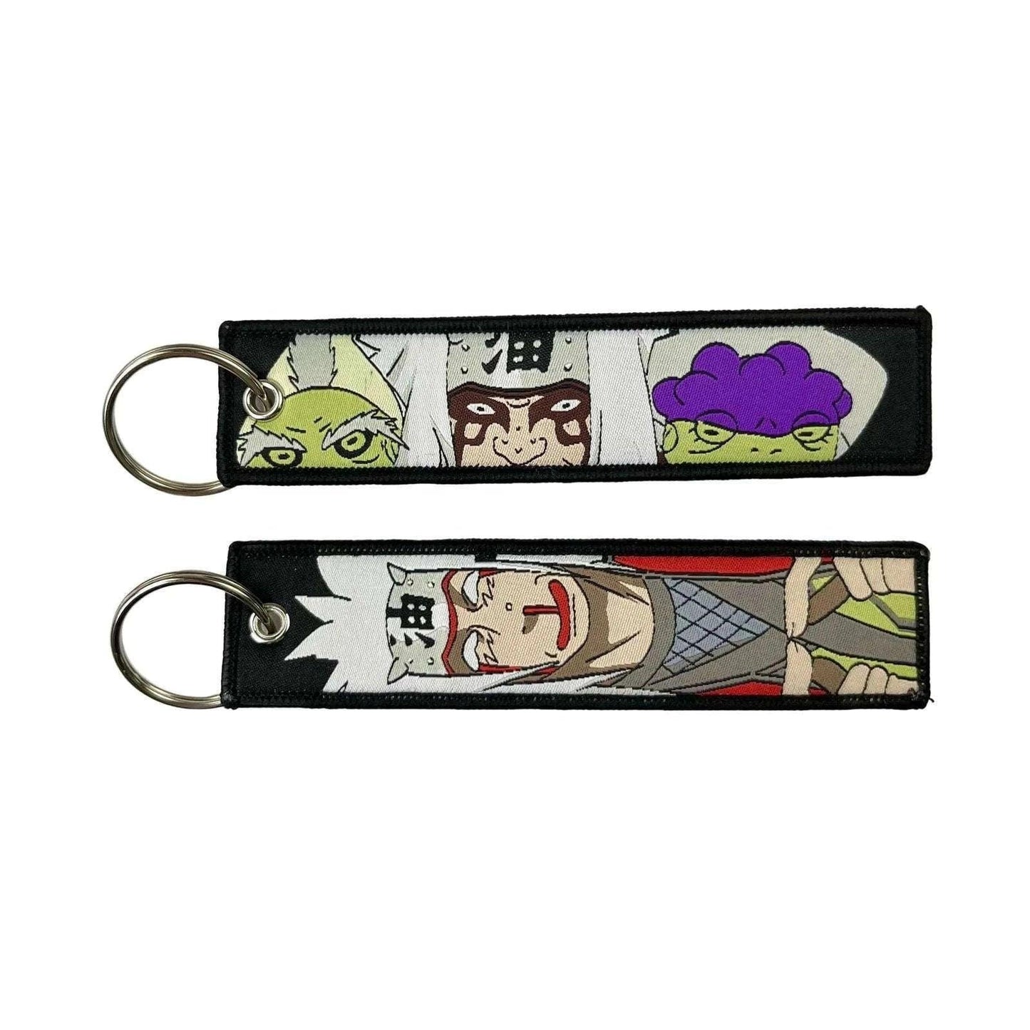 Naruto Shippuden Keychains Double Sided Artwork Vibrant