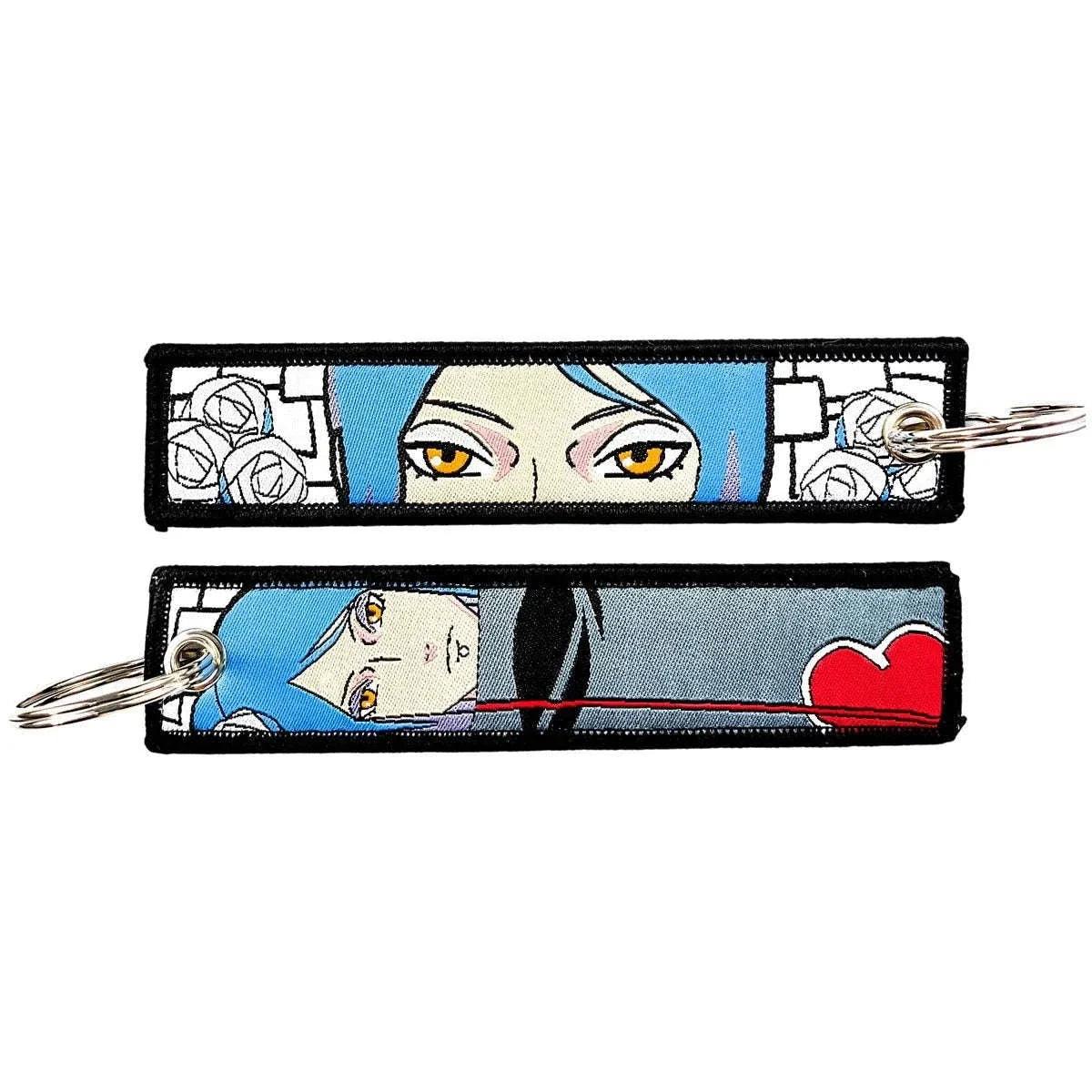 Naruto Shippuden Keychains Double Sided Artwork Vibrant