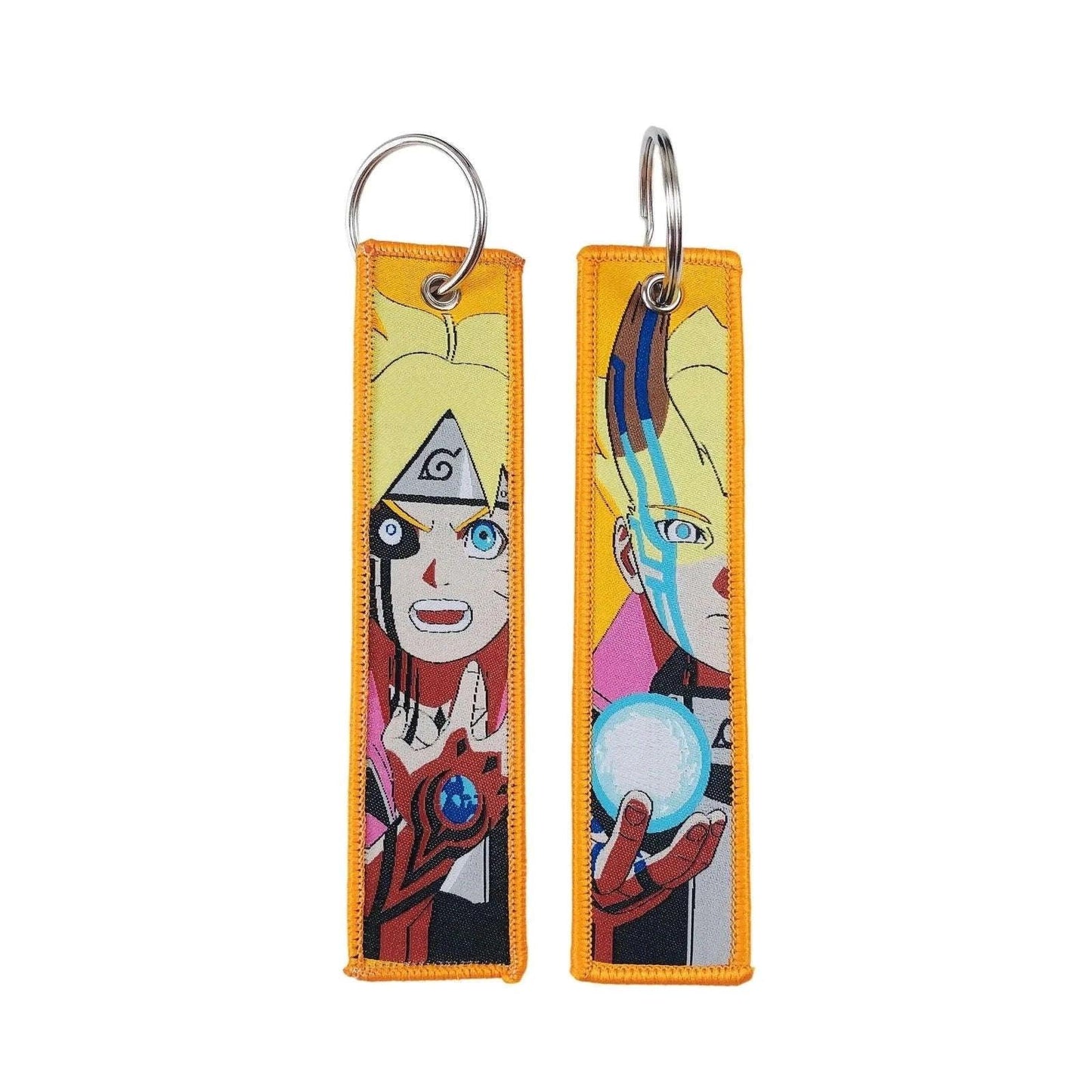 Naruto Shippuden Keychains Double Sided Artwork Vibrant