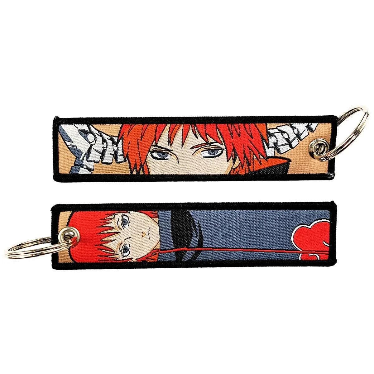 Naruto Shippuden Keychains Double Sided Artwork Vibrant