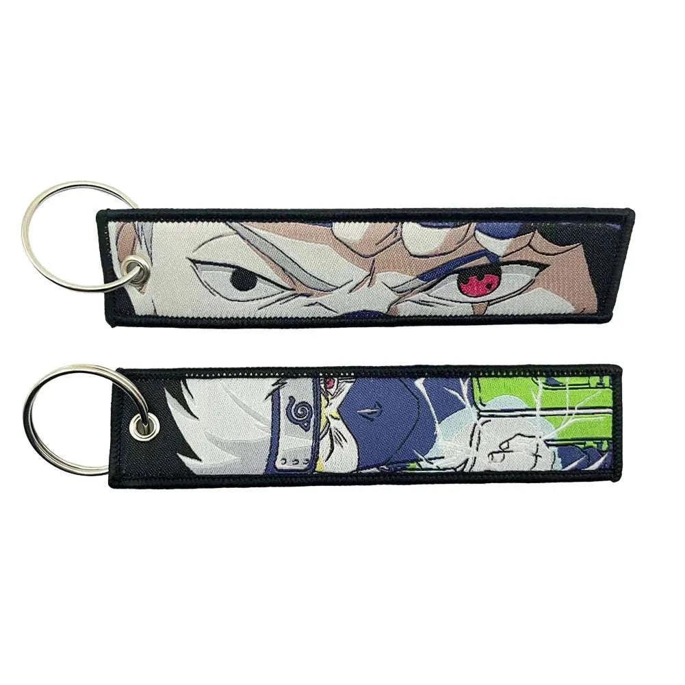 Naruto Shippuden Keychains Double Sided Artwork Vibrant