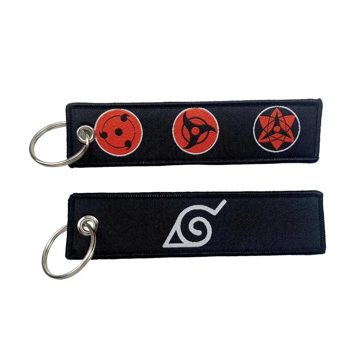 Naruto Shippuden Keychains Double Sided Artwork Vibrant