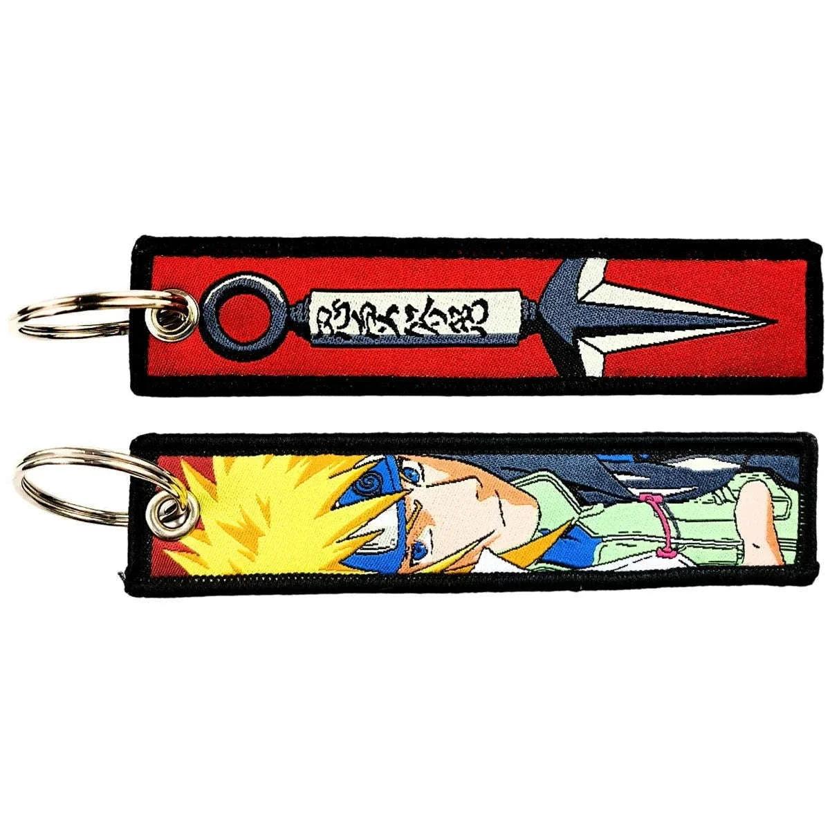 Naruto Shippuden Keychains Double Sided Artwork Vibrant
