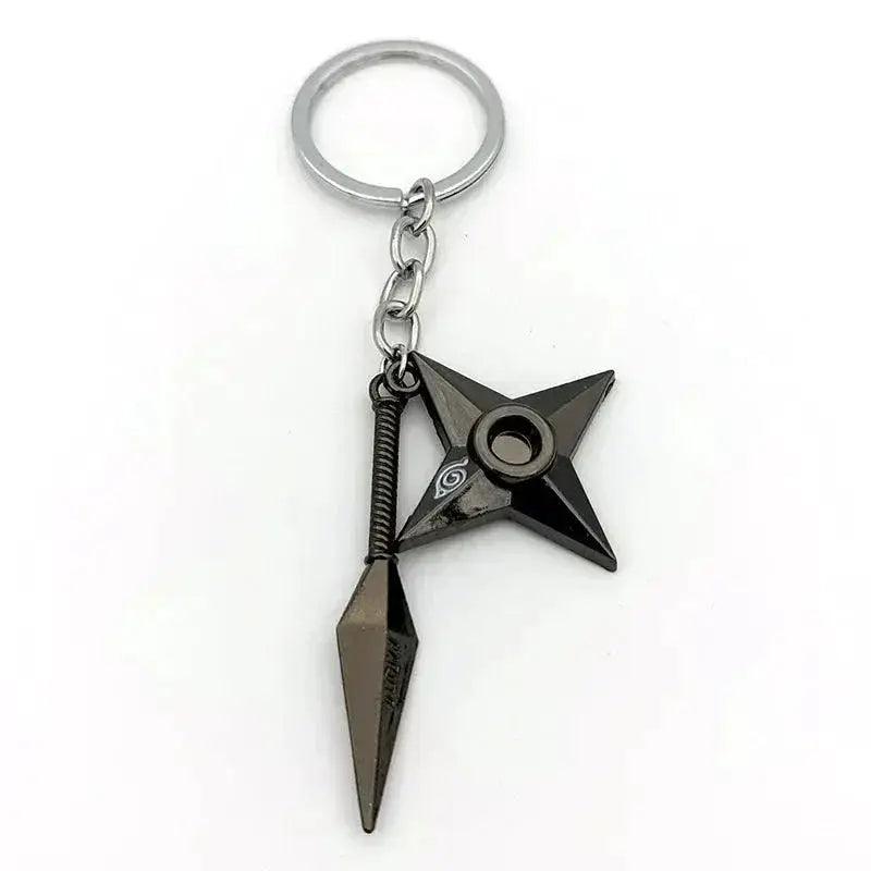  Naruto Shippuden Keychains Toy Kunai Shuriken Konoha Anime Key Chains Accessories Gift -  ToylandEU™