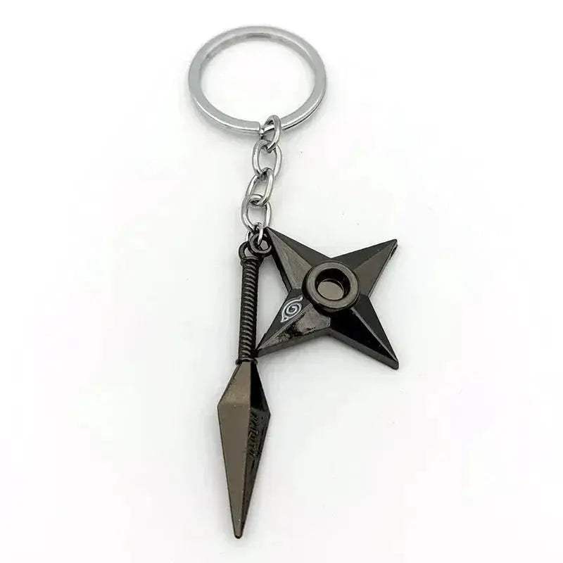 Naruto Keychains Durable Metal Kunai Shuriken Set Gift - ToylandEU