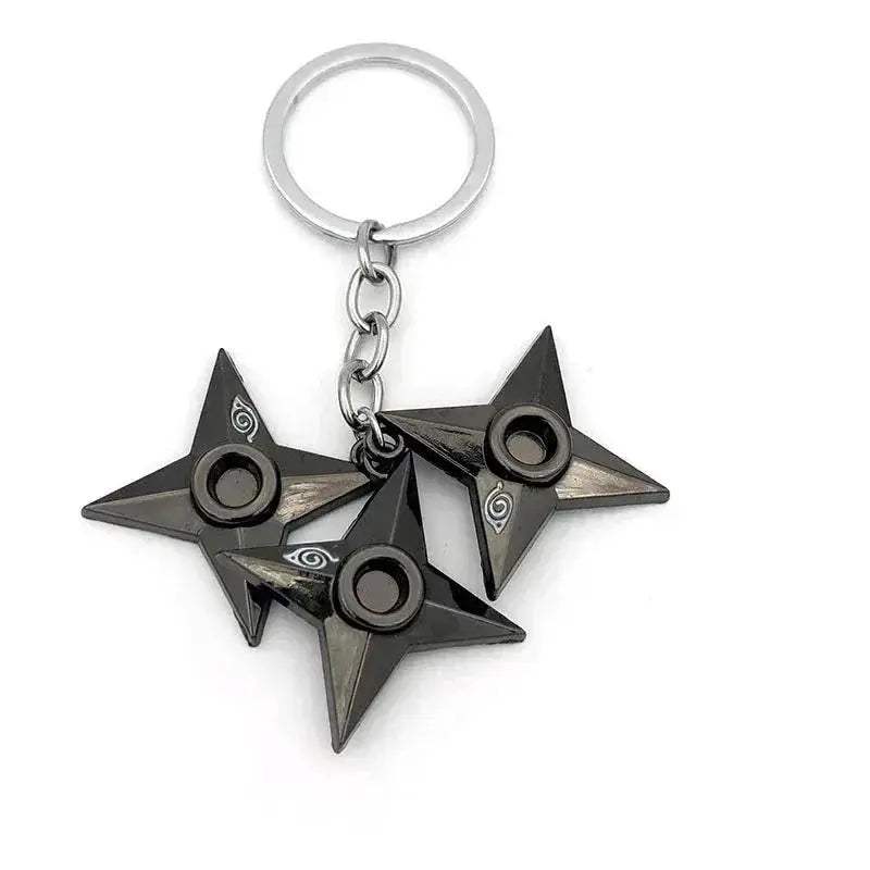 Naruto Keychains Durable Metal Kunai Shuriken Set Gift - ToylandEU