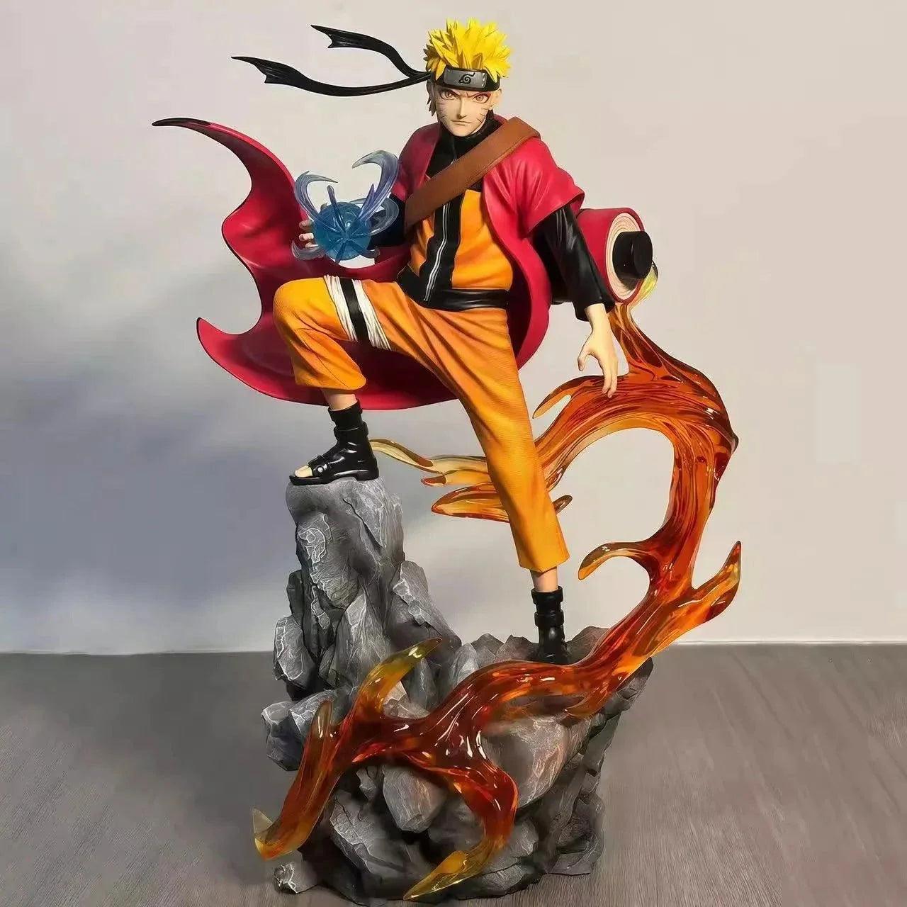 Naruto Shippuden PVC Figures Sasuke And Naruto 27cm Set