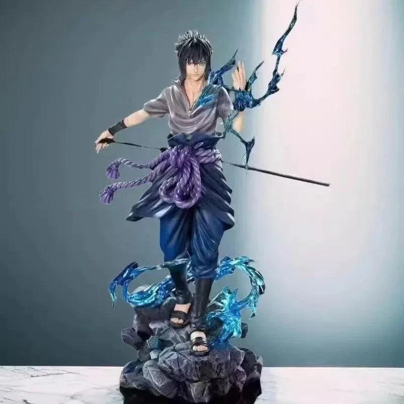 Naruto Shippuden PVC Figures Sasuke And Naruto 27cm Set