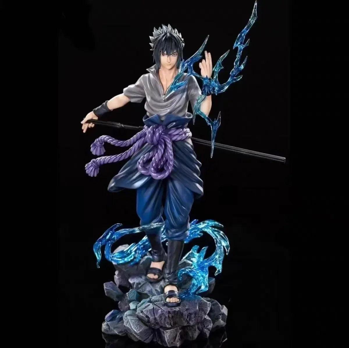 Naruto Shippuden PVC Figures Sasuke And Naruto 27cm Set
