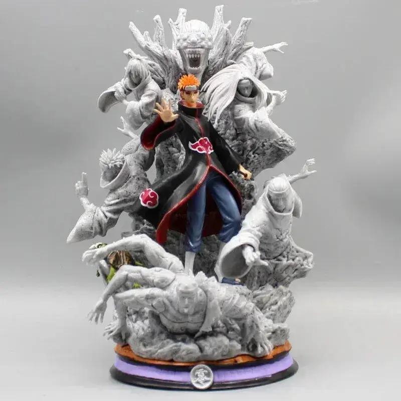  Naruto Shippuden Pain Anime Figure, Akatsuki Six Paths Nagato Figurine PVC Statue 27 cm -  ToylandEU™