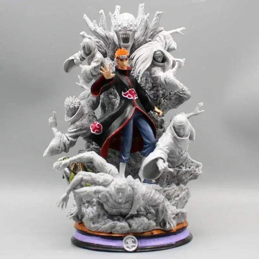  Naruto Shippuden Pain Anime Figure, Akatsuki Six Paths Nagato Figurine PVC Statue 27 cm -  ToylandEU™