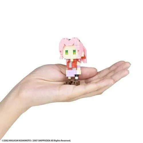 Naruto Shippuden Sakura Haruno Nanoblock Constructible Figure - ToyShnip