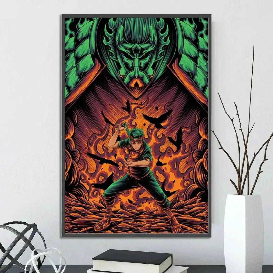  Naruto Shippuden Self Adhesive Poster Wall Art Premium -  ToylandEU™