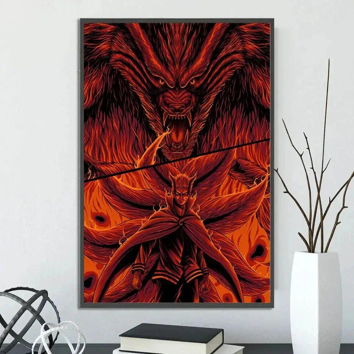  Naruto Shippuden Self Adhesive Poster Wall Art Premium -  ToylandEU™