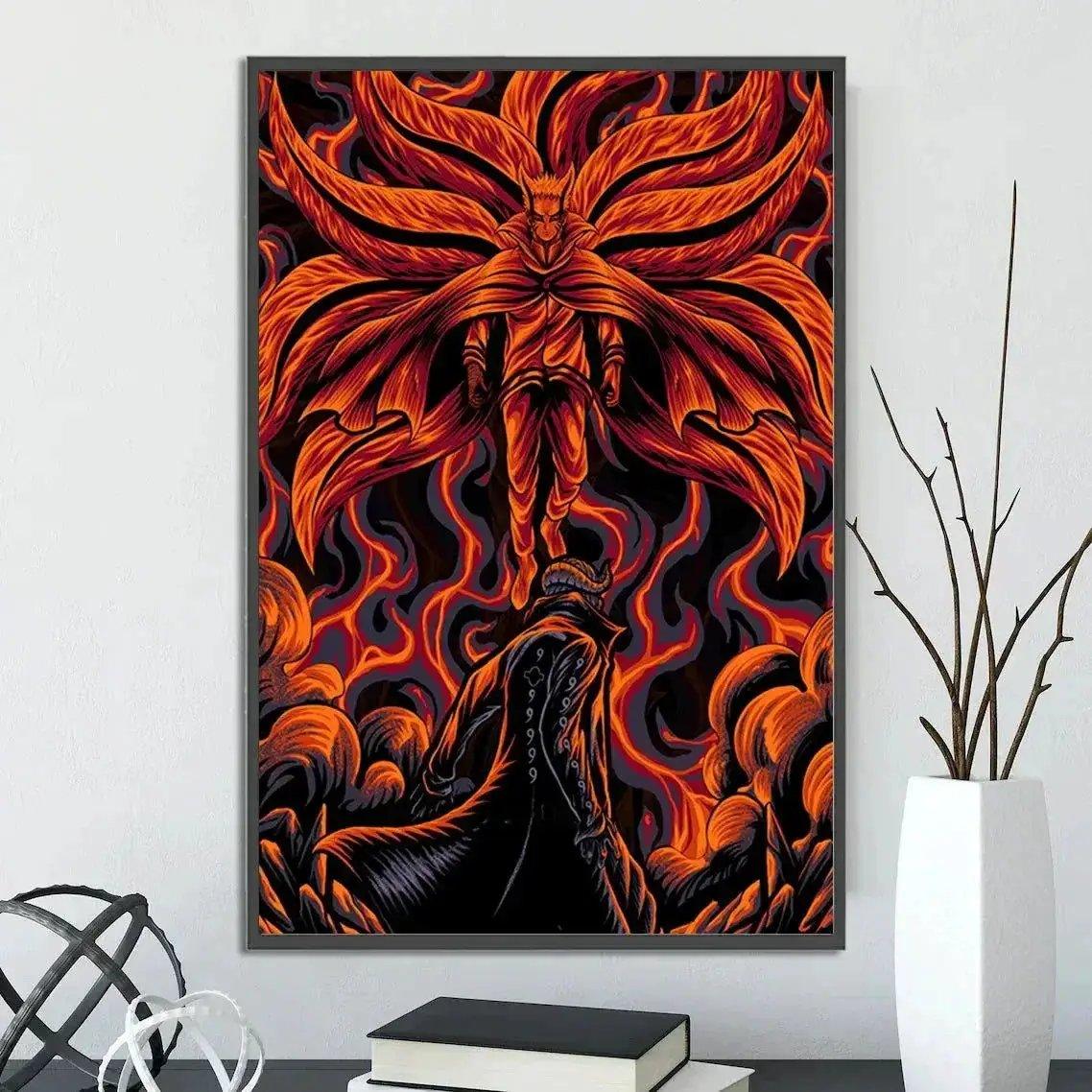  Naruto Shippuden Self Adhesive Poster Wall Art Premium -  ToylandEU™