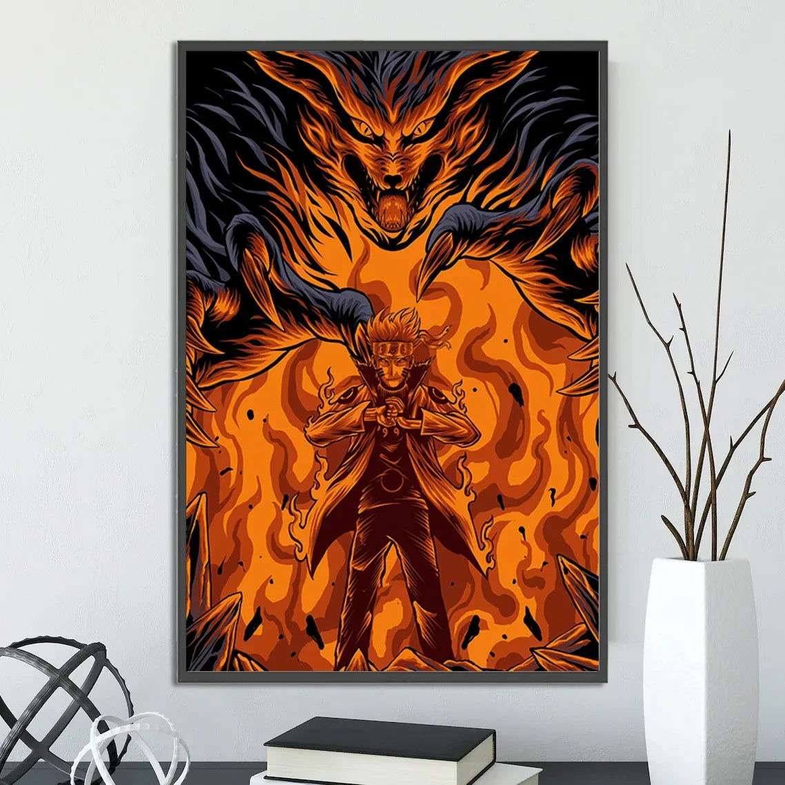 Naruto Shippuden Self Adhesive Poster Wall Art Premium 
