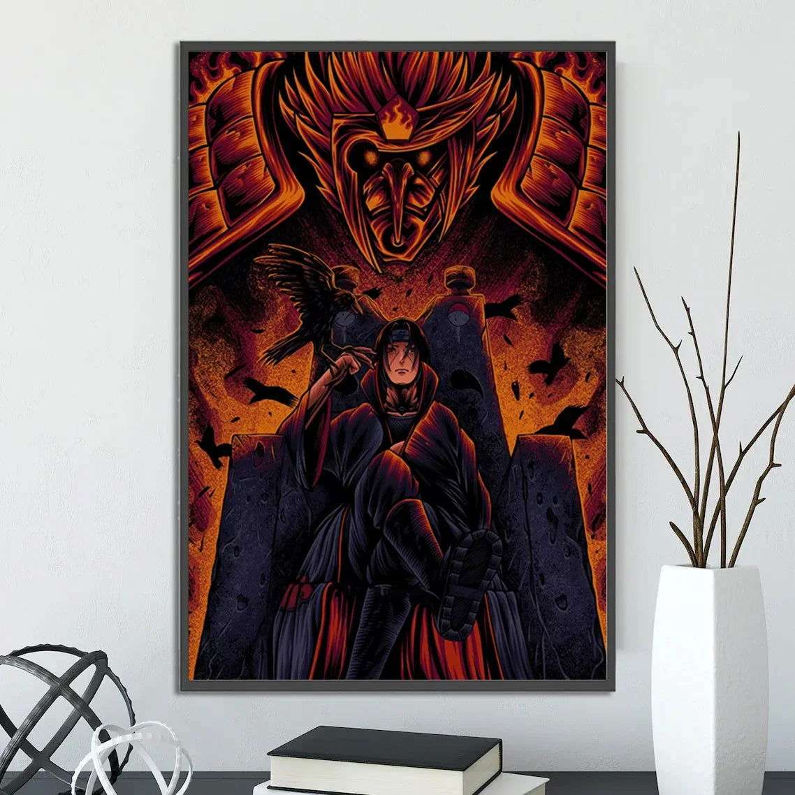  Naruto Shippuden Self Adhesive Poster Wall Art Premium 