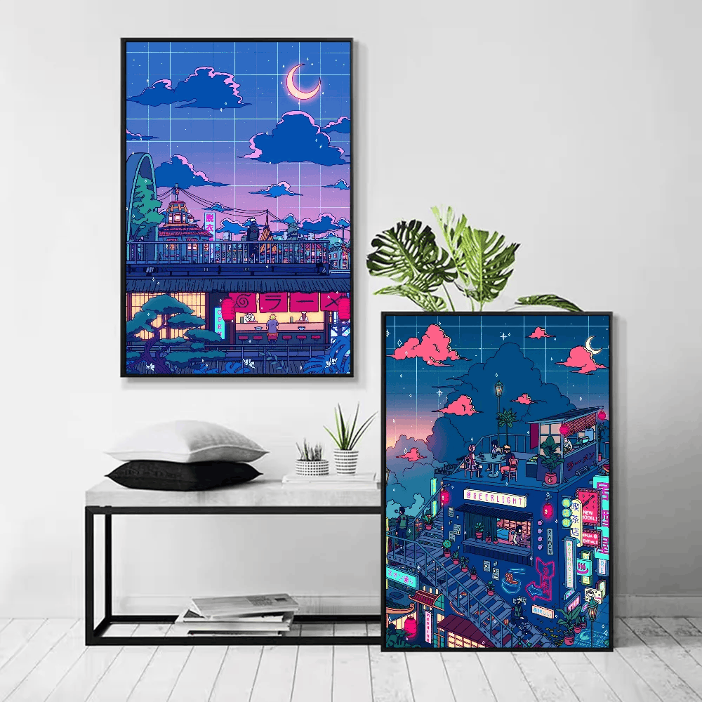  Naruto Shippuden Wall Posters Self Adhesive Vibrant 