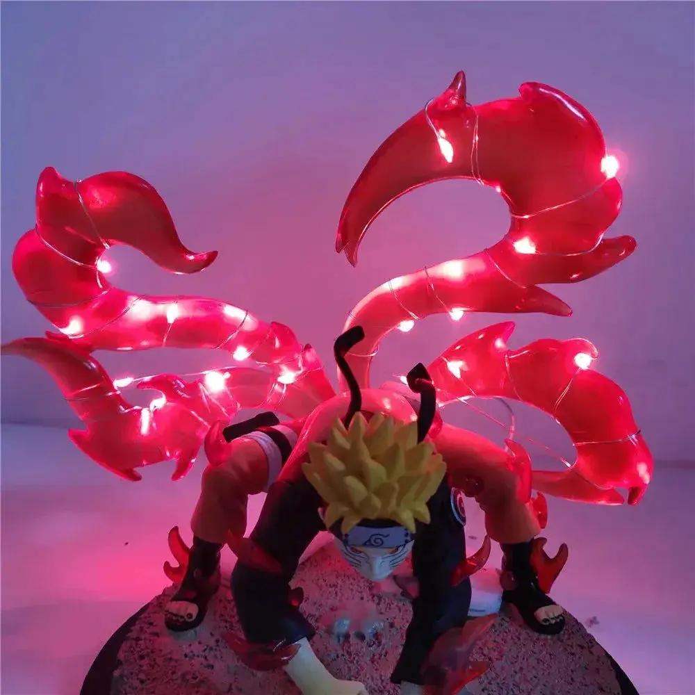 Naruto Uzumaki Bijuu LED Figure 15cm With Glowing Eyes - ToylandEU