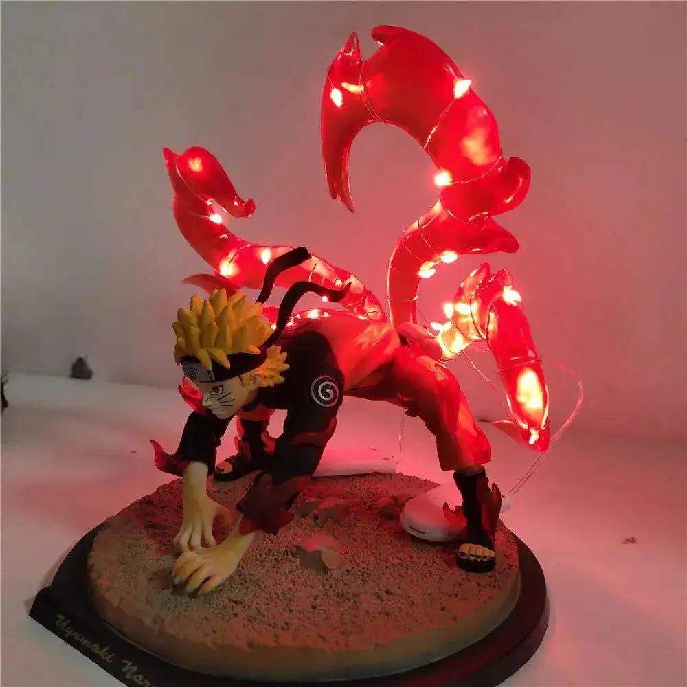 Naruto Uzumaki Bijuu LED Figure 15cm With Glowing Eyes - ToylandEU