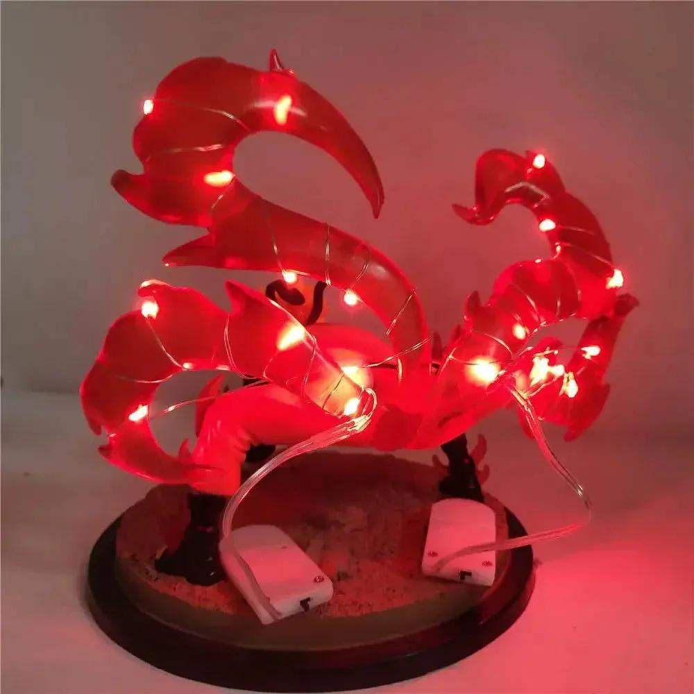 Naruto Uzumaki Bijuu LED Figure 15cm With Glowing Eyes - ToylandEU