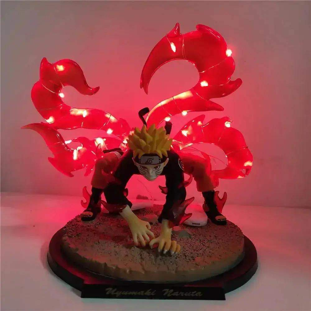 Naruto Uzumaki Bijuu LED Figure 15cm With Glowing Eyes - ToylandEU