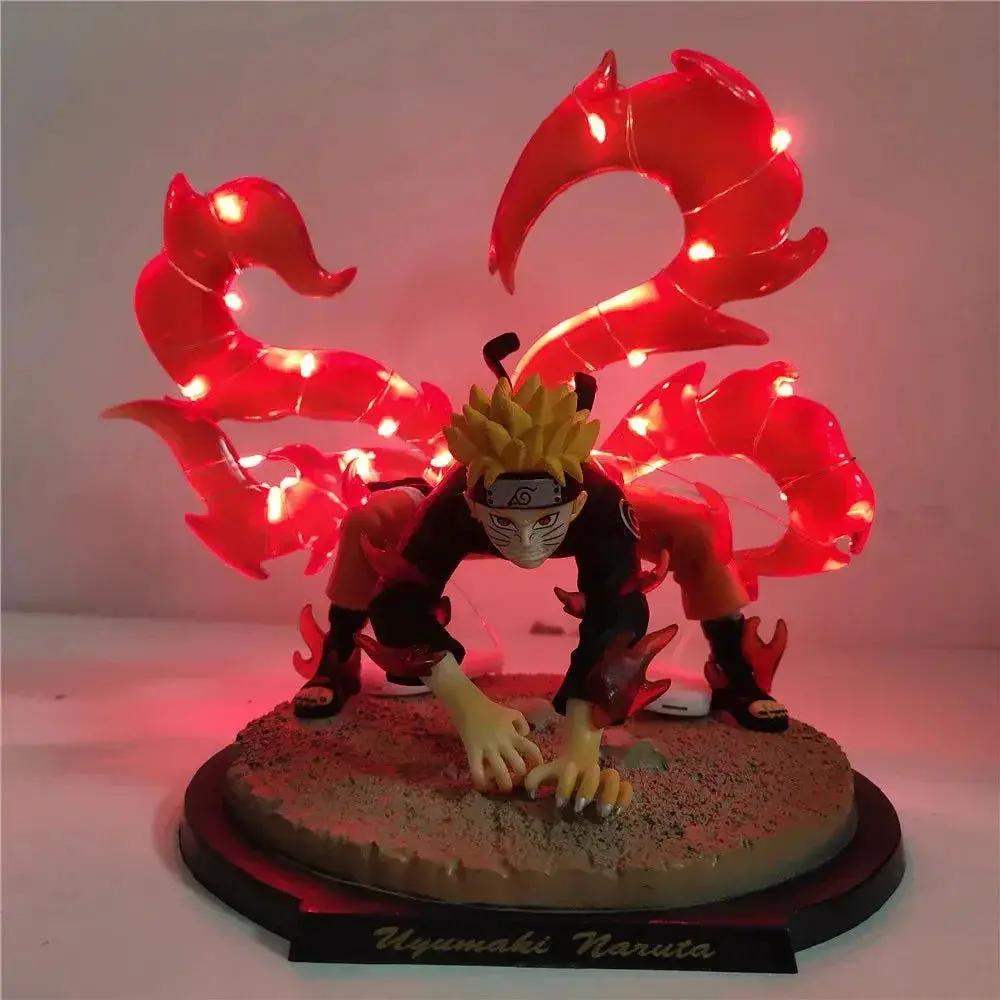 Naruto Uzumaki Bijuu LED Figure 15cm With Glowing Eyes - ToylandEU