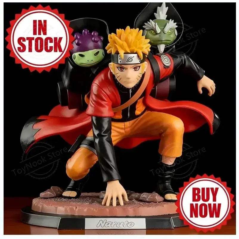 Naruto Uzumaki PVC Glow Statue Desktop Figure For Collectors - ToylandEU