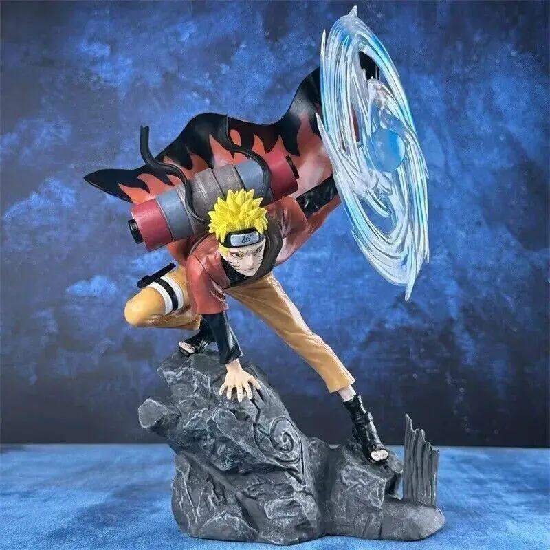 Naruto Sage Mode Figure With Rasenshuriken Highly Detailed 32cm - ToylandEU