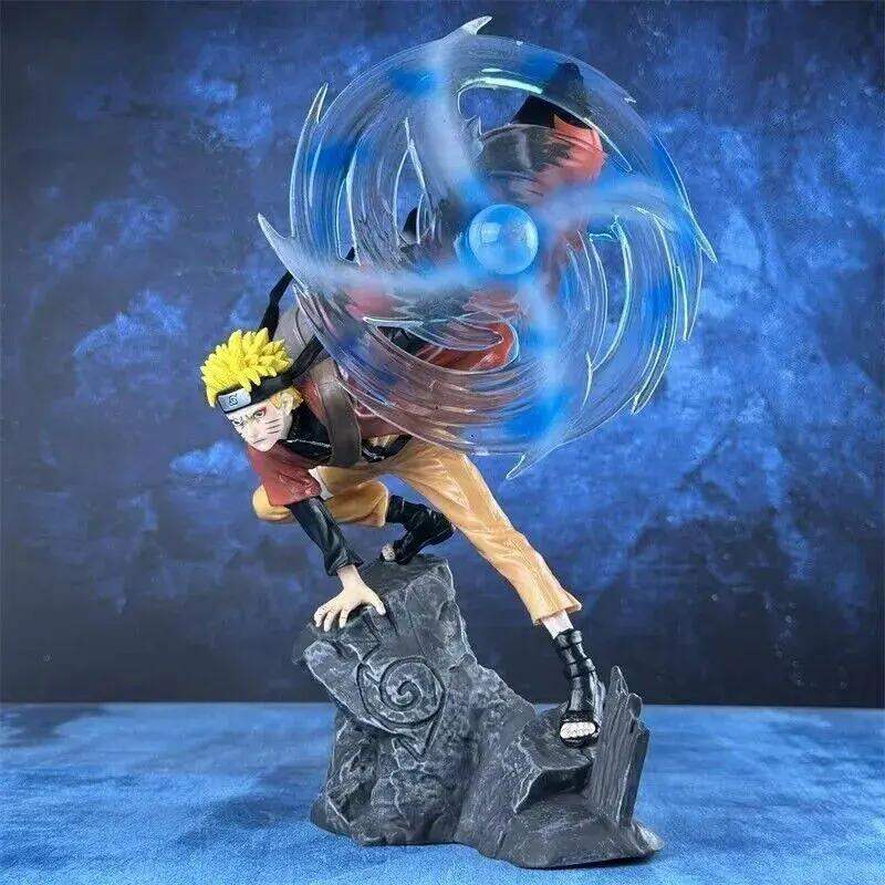 Naruto Sage Mode Figure With Rasenshuriken Highly Detailed 32cm - ToylandEU