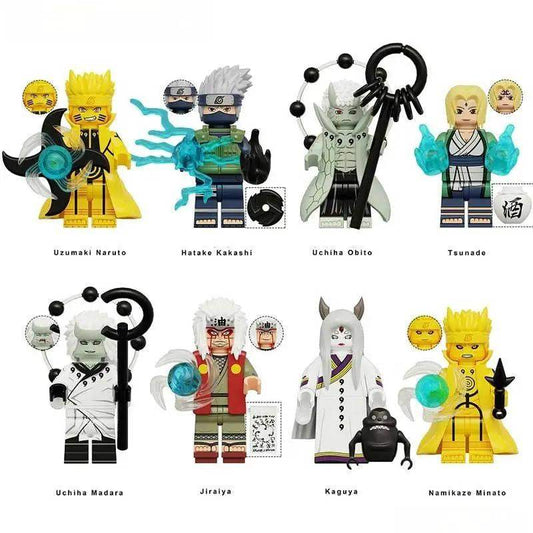  Naruto LEGO Minifigures Eight Figure Display Collection -  ToylandEU™