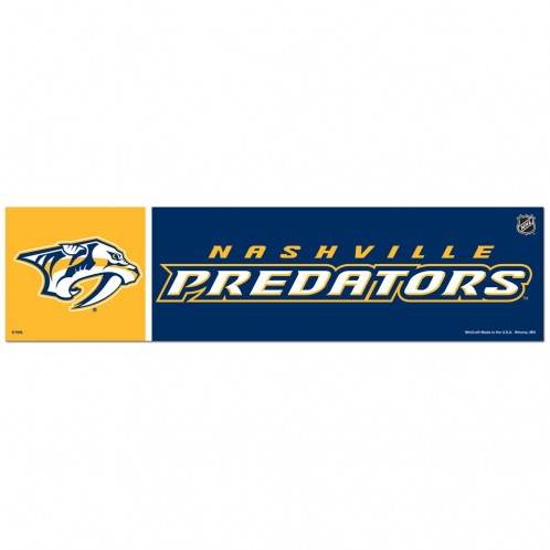 Nashville Predators Decal 3x12 Bumper Strip Special Order - ToylandEU