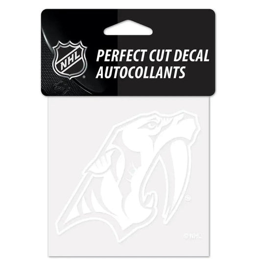  Nashville Predators Decal 4x4 Perfect Cut White Sticker -  ToylandEU™