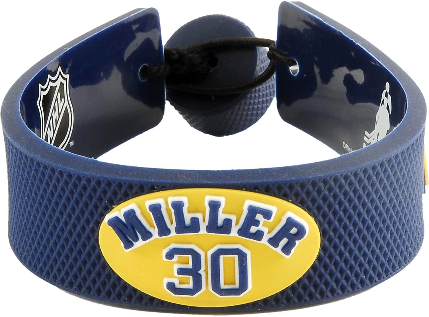 Nashville Predators Leather Bracelet With Ceramic Bead - ToylandEU