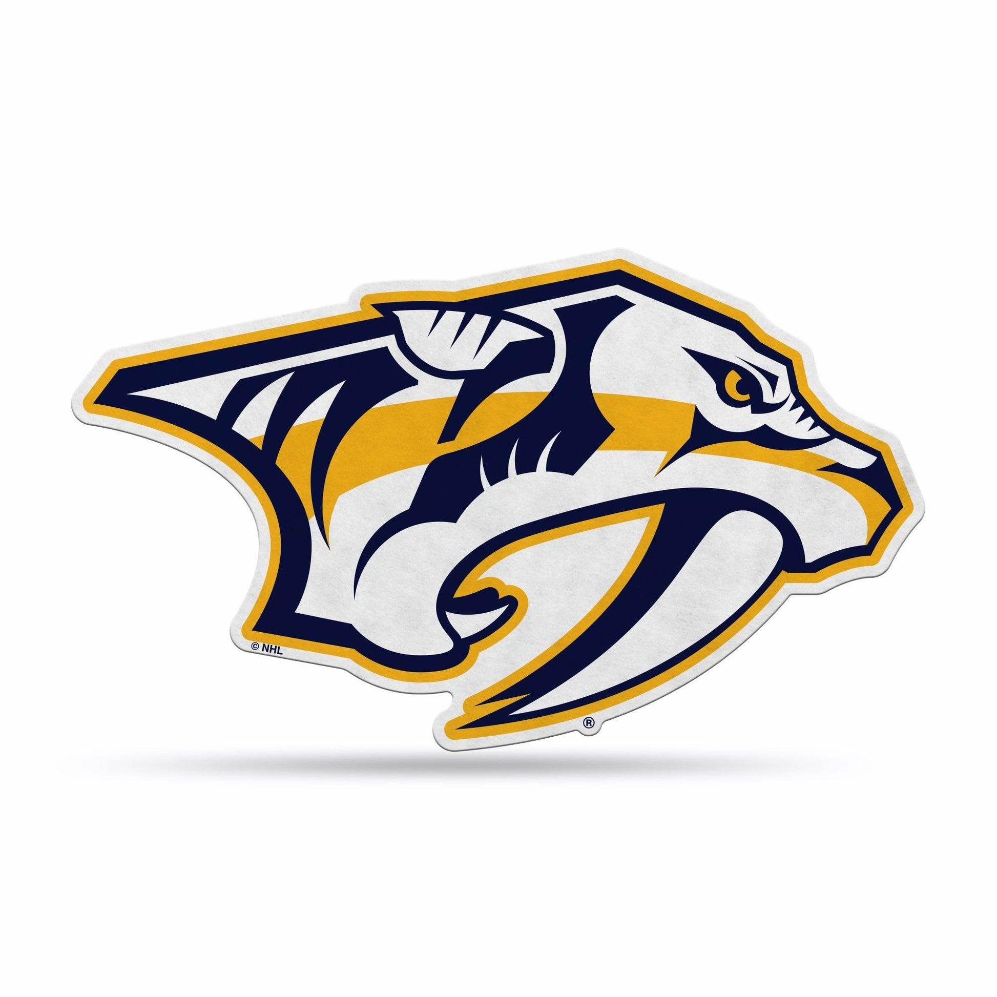 Nashville Predators Pennant Shape Cut Logo Design Decor - ToylandEU