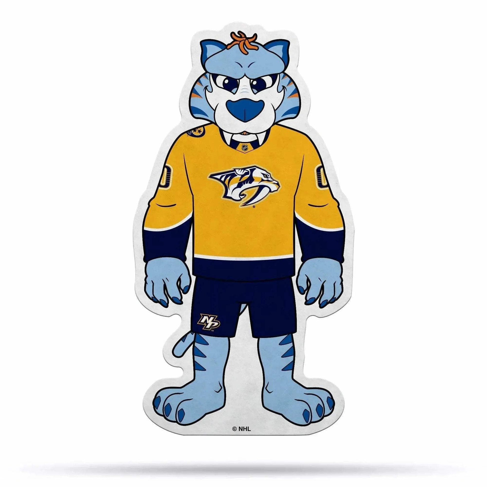  Nashville Predators Pennant Shape Cut Mascot Felt Decor -  ToylandEU™