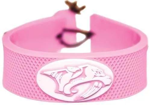  Nashville Predators Pink Leather Hockey Bracelet For Kids -  ToylandEU™