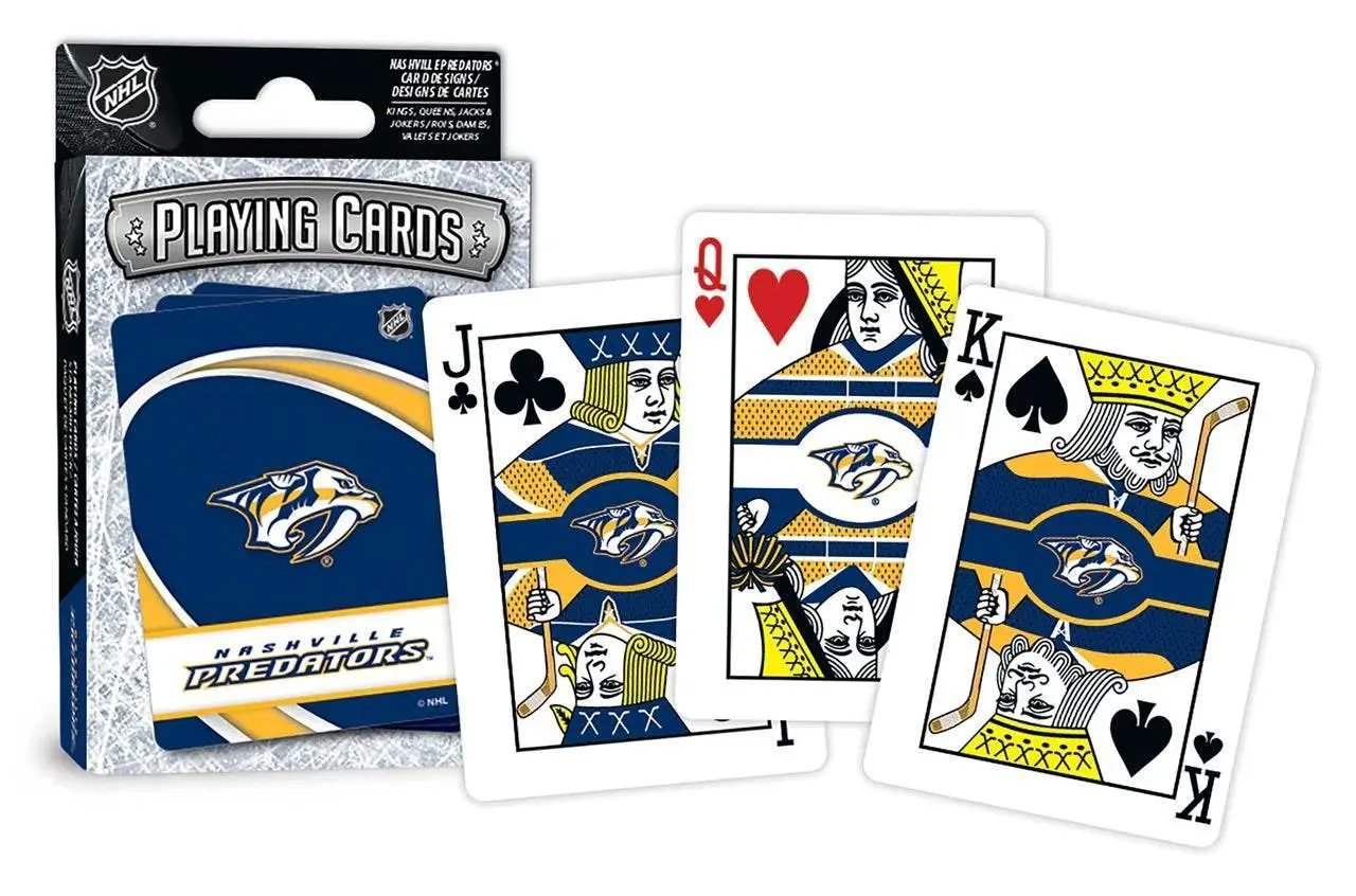  Nashville Predators Playing Cards Set 52 Cards And Jokers -  ToylandEU™