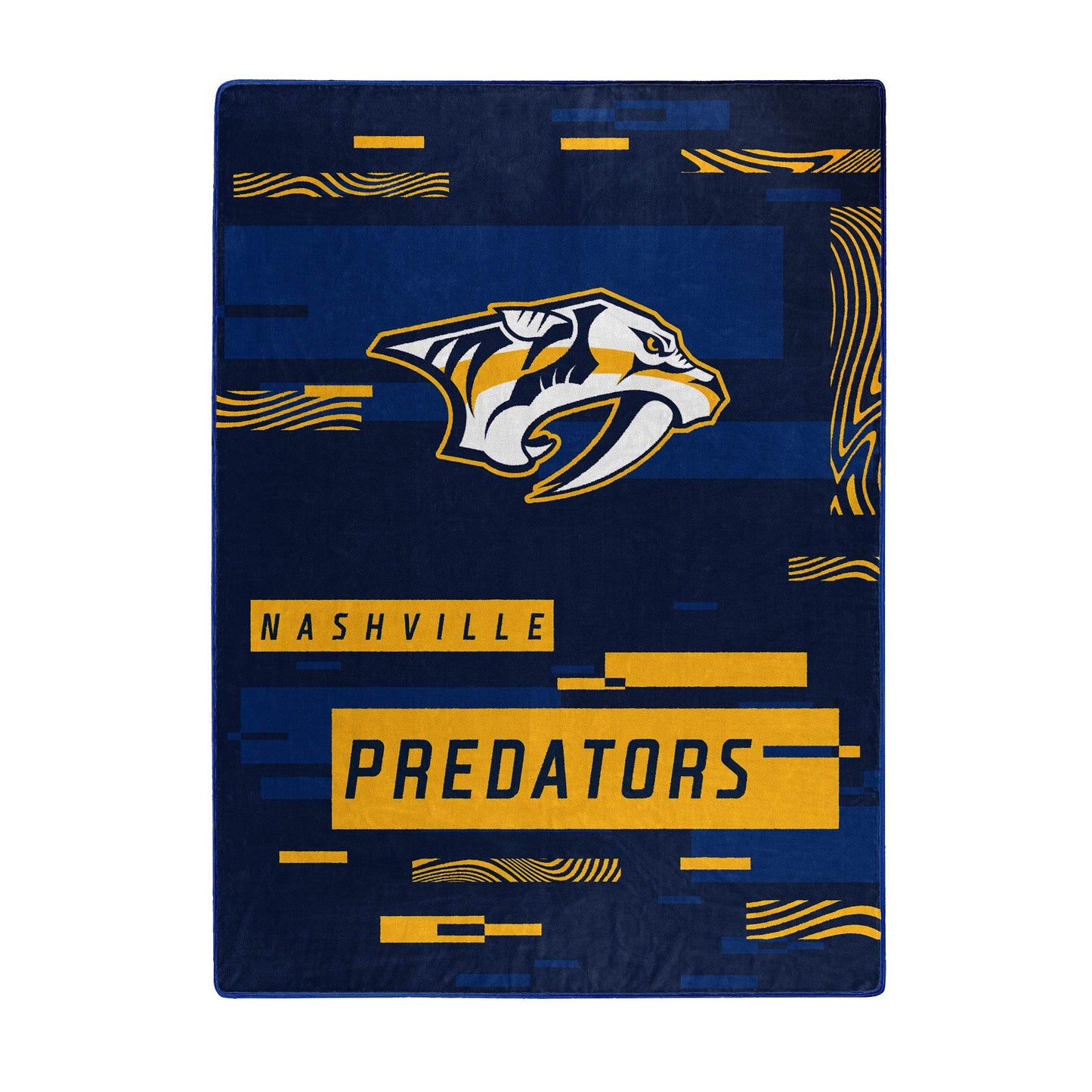 Nashville Predators Raschel Throw Blanket 60 By 80 Inches - ToylandEU